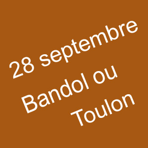 Destination : Bandol ou Toulon